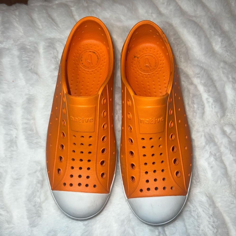Orange Native slip on